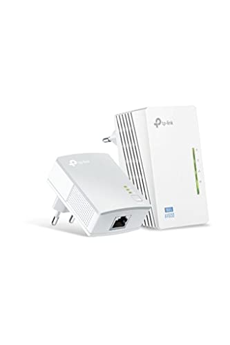 TP-Link Kit CPL WiFi TL-WPA4220 (WLAN 300 Mbit/s, CPL AV600, clone Wifi, 3  ports LAN, Plug and Play, compatible avec tous les adaptateurs CPL, idéal  pour le streaming) Blanc : : Informatique