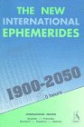 The New International Ephemerides 1900-2050 (Livre en allemand) - Edition Edis - 01/12/2006
