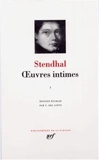 Stendhal - Oeuvres Intimes, tome I 1801-1817