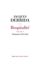 Hospitalité - Volume I. Séminaire (1995-1996)