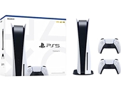 PS5 Console standard Sony PlayStation (avec lecteur) inclus 2x manette Dualsense compatibles pour PS5