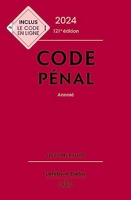 Code pénal 2024, annoté - 121ème Édition