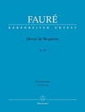 Gabriel faure - Messe de requiem op. 48 - choeur mixte [satb - reduction de piano