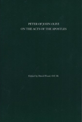 Title - Peter of John Olivi on the Acts of the Apostles La