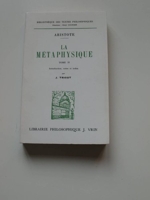 La métaphysique (2 vol.) - Vrin - 03/05/2000