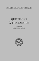 Questions À Thalassios - Tome 3 (Questions 56 À 65)