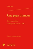Une page d'amour - Oeuvres complètes - Les Rougon-Macquart, VIII
