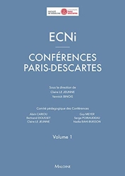 ECNI - Conférences paris Descartes vol. 1 de Claire Le Jeunne