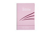 Bible Segond 21 compacte - Couverture rigide skivertex rose guimauve