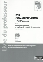 BTS Communication - Bloc 1 - Contribuer à l'élaboration et au pilotage de la stratégie de communicat