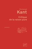 critique de la raison pure (8ed) by Kant Emmanuel(1905-07-04) - PUF