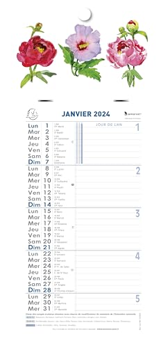 Recharge éphéméride agenda Yvon 2024 - France