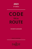 Code de la route 2023 23ed - Annoté & commenté