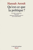 Qu'est-ce que la politique ? - Seuil - 1998