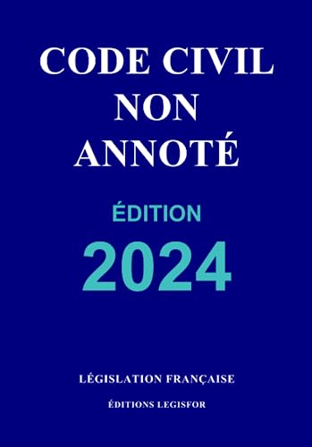 Code civil non annoté, Législation Française - les Prix d'Occasion ou Neuf