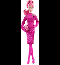 Barbie Signature poupée de collection 60ème anniversaire aux cheveux roses  les Prix d'Occasion ou Neuf
