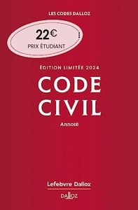 Code civil 2024 annoté. Édition limitée. 123e éd. de Xavier Henry