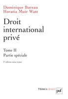 Droit international privé - PUF - 25/09/2010