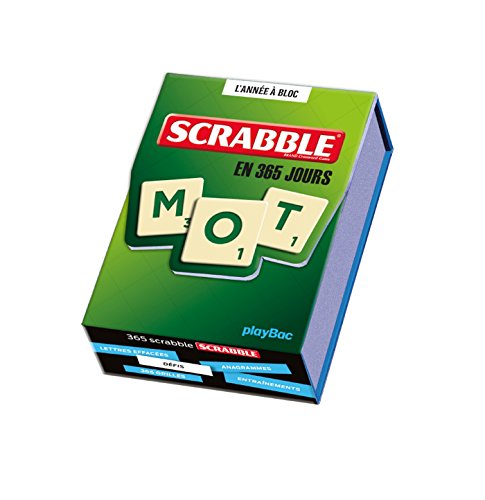 Calendrier Scrabble en 365 jours - L'Année à Bloc - Playbac