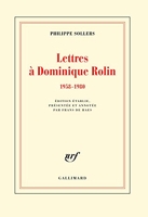 Lettres à Dominique Rolin - (1958-1980)