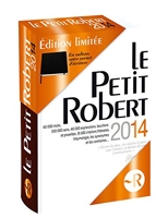 Petit Robert 2014 Fin D'Annee