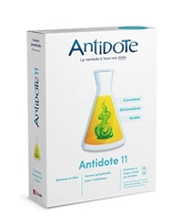 Antidote 11 - Correcteur et dictionnaires pour le français ou l'anglais - Licence perpétuelle|1|PC/Mac