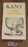Critique de la Raison Pure - GF Flammarion - 01/01/1989