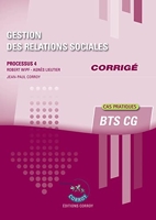 Gestion des relations sociales - Corrigé - Processus 4 du BTS CG