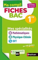 Compil Fiches Maths / PC / SVT - 1re - Ma Compil fiches BAC 1re - Bac 2023