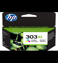 HP Cartouche d'Encre HP 303XL Trois Couleurs grande capacité