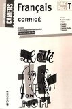 Les Nouveaux Cahiers Français Tle BAC PRO Corrigé by Michèle Sendre-Haïdar (2015-07-16) - Foucher - 16/07/2015