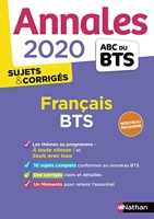 Annales ABC du BTS 2020 Français