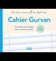 MDI Mes cahiers d'écriture Cahier Gurvan 3mm 2020, Anne-gaël Tissot - les  Prix d'Occasion ou Neuf