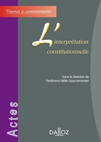 L'interprétation constitutionnelle - Thèmes et commentaires