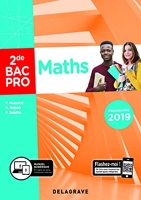 Maths 2de Bac Pro (2019) Pochette élève (2019)