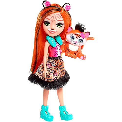Enchantimals Mini-poupée Tanzi Tigre et Figurine Animale Tuft, rousse avec  les Prix d'Occasion ou Neuf