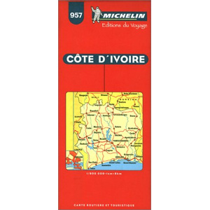 Carte Routi re C te D Ivoire 957 1 800000 Carte Michelin Les carte-routi-re-c-te-d-ivoire-957-1-800000-carte-michelin-les