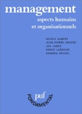 Management - Aspects humains et organisationnels - Presses Universitaires de France - PUF - 01/03/1999