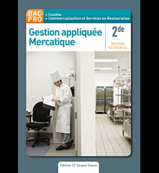 Gestion appliquée, Mercatique 2de Bac Pro Cuisine, CSR (2011)