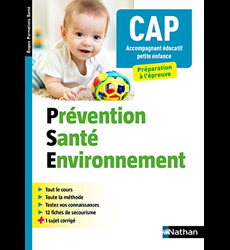 Prévention santé environnement - CAP Accompagnant éducatif petite enfance (EFS) - 2019