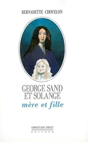 George Sand et Solange, mère et fille