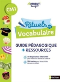 Rituels de vocabulaire - Guide pédagogique CM1 (+ matériel)