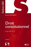 Droit Constitutionnel - Université - Sirey - 22/08/2012
