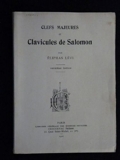 Clefs majeures et clavicules de Salomon.