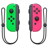 Nintendo Switch Paire de manettes Joy-Con gauche vert néon & droite rose néon [video game]