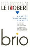 Le Robert brio - Analyse comparative des mots