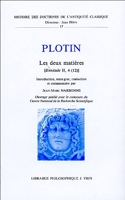 Plotin - Les deux matières, Ennéade II, 4 (12)