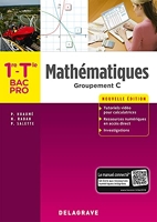 Mathématiques 1re, Tle Bac Pro Groupement C (2018) Pochette élève