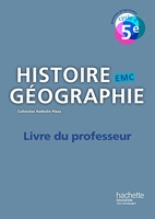 Histoire Géographie EMC 5e cycle 4 - Livre du professeur