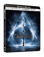 Les Animaux fantastiques - Les Crimes de Grindelwald [U fltimate Edition-4K Ultra HD 3D Blu-Ray Version Longue-Boîtier SteelBook Limité]